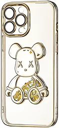 {"ru": "Чехол", "uk": "Чохол"} Shining Bear Case для Apple iPhone 13 Pro Max Gold