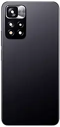Задняя крышка корпуса Xiaomi Redmi Note 11 Pro Plus 5G со стеклом камеры Misterious Black - фото Задняя крышка корпуса Xiaomi Redmi Note 11 Pro Plus 5G со стеклом камеры Misterious Black