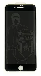 Захисне скло Type Gorilla Silk Full Cover Anti-Peep Glass Apple iPhone 7 Plus, iPhone 8 Plus Black (09140)