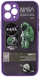 Чехол 1TOUCH Generation Nasa для Apple iPhone 11 Pro Max Astronaut Saturn Glicine