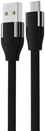 Кабель Joyroom S-M359 USB-A - micro USB 12w 2.4a 1м cable Black - фото 1