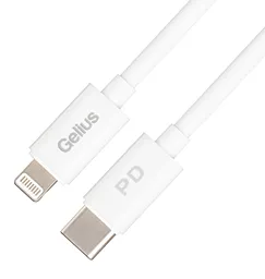 Кабель Gelius Contro USB Type-C - Lightning 20w 3a 2м PD сable White (GP-UC114)