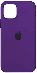 Чехол Silicone Case Full для Apple iPhone 12 Mini Ultra Violet