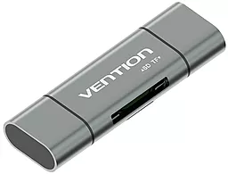 Кардридер Vention OTG USB 3.0 + Type C/TF/SD (CCHH0)