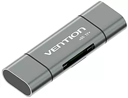 Картридер Vention OTG USB 3.0 + Type C/TF/SD (CCHH0) - фото Картридер Vention OTG USB 3.0 + Type C/TF/SD (CCHH0)