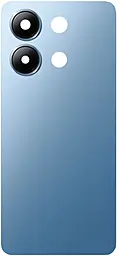Задняя крышка корпуса Xiaomi Redmi Note 13 4G со стеклом камеры Ice Blue - фото Задняя крышка корпуса Xiaomi Redmi Note 13 4G со стеклом камеры Ice Blue