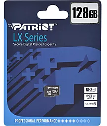 Карта памяти Patriot 128 GB microSDXC UHS-I LX (PSF128GMDC10) - миниатюра 3