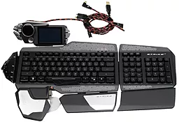 Клавиатура Mad Catz S.T.R.I.K.E. 7 RU (MCB43109R002/ 02/ 1) Black - фото Клавиатура Mad Catz S.T.R.I.K.E. 7 RU (MCB43109R002/ 02/ 1) Black