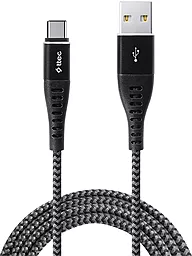 Кабель USB Ttec 2DKX02CS 10W 2A 1.5M USB Type-C Cable Black