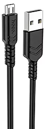 Кабель Hoco X62 Fortune USB-A - micro USB 12w 2.4a 1м cable Black