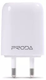 Мережевий зарядний пристрій Remax PRODA RP-U11 (1A) White