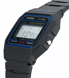 Часы наручные Casio F-91W-1Q - миниатюра 4