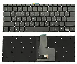 Клавіатура для ноутбуку Lenovo IdeaPad V330-14 320-14 320S-14 520S-14 Thinkpad L380 L480 X280 E480 E485 без рамки, підсвітка клавіш