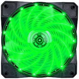 Система охлаждения 1stPlayer A1-15 LED Green - миниатюра 2