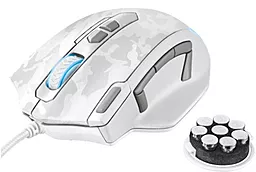 Комп'ютерна мишка Trust GXT 155W Gaming Mouse - white camouflage (20852) White