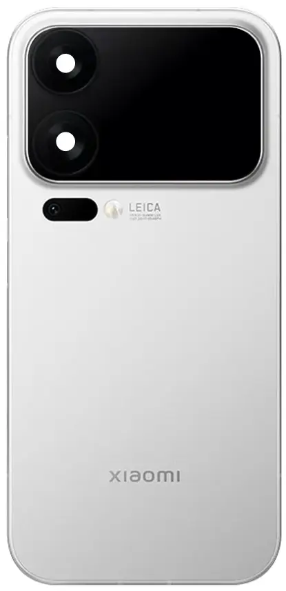 Задня кришка корпусу Xiaomi 17 Pro зі склом камери, Original White - фото 1