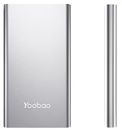 Повербанк Yoobao A1 10000 mAh Silver - миниатюра 2