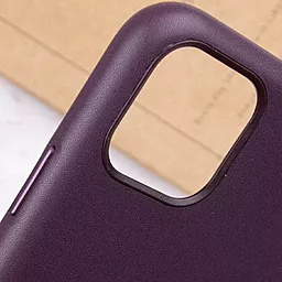 Чехол Epik Leather Case для Apple iPhone 11 Pro Dark Cherry - миниатюра 5