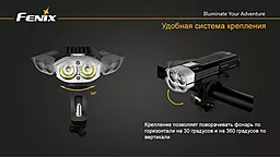 Велосипедный фонарь Fenix BC30 V2.0 - миниатюра 3