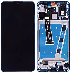 Дисплей Huawei P30 Lite (2020) New Edition з тачскріном і рамкою, оригінал, Black - фото Дисплей Huawei P30 Lite (2020) New Edition з тачскріном і рамкою, оригінал, Black