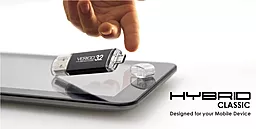 Флешка Verico 32Gb Hybrid Classic Black - фото Флешка Verico 32Gb Hybrid Classic Black