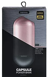 Повербанк Remax Capsule RPL-22 5000 mah Rose Gold - миниатюра 3 Повербанк Remax Capsule RPL-22 5000 mah Rose Gold - миниатюра 3