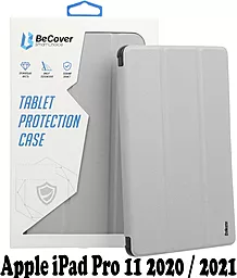 Чехол для планшета BeCover Magnetic для Apple iPad Air 10.9" 2020, 2022, iPad Pro 11" 2018, 2020, 2021, 2022 Gray (707545) - фото Чехол для планшета BeCover Magnetic для Apple iPad Air 10.9" 2020, 2022, iPad Pro 11" 2018, 2020, 2021, 2022 Gray (707545)
