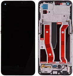 Дисплей Oppo A95 4G, A95 5G, Reno 6 Lite с тачскрином и рамкой, (OLED), Black