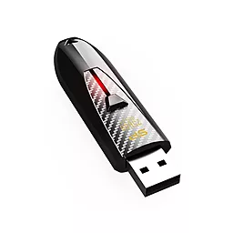 Флешка Silicon Power Blaze B25 32GB USB 3.1 (SP032GBUF3B25V1K) Black - мініатюра 2
