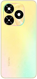 Задняя крышка корпуса Tecno Spark Go 2024 BG6 со стеклом камеры, Original Alpenglow Gold - фото Задняя крышка корпуса Tecno Spark Go 2024 BG6 со стеклом камеры, Original Alpenglow Gold