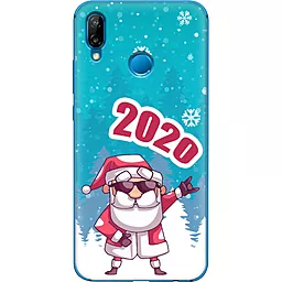 Чехол 1TOUCH Silicone Print Christmas Series Huawei P20 Lite (33127-up2270)