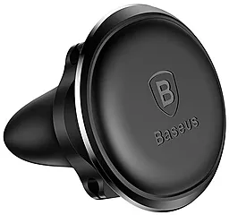 Автодержатель магнитный Baseus Small Ears Series Magnetic Car Air Vent Mount with Cable Clip Black (SUGX-A01) - миниатюра 4