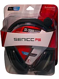 Навушники Somic SENICС SH2688 Black/Gold - мініатюра 2