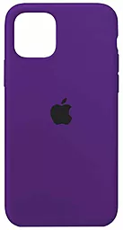 Чехол Silicone Case Full для Apple iPhone 15 Pro Max Ultra Violet