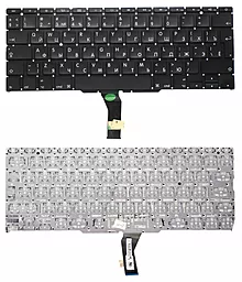 Клавиатура для ноутбука Apple MacBook Air A1370 2010-2011 A1465 2012-2015 с подсветкой клавиш, без рамки, вертикальный Enter Original