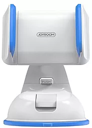 Тримач Joyroom Single Pull Suction Cup Holder White/Blue (JR-OK1) - фото Тримач Joyroom Single Pull Suction Cup Holder White/Blue (JR-OK1)