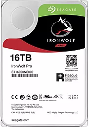 Жесткий диск Seagate IronWolf Pro 3.5" 16TB (ST16000NE000) - фото Жесткий диск Seagate IronWolf Pro 3.5" 16TB (ST16000NE000)