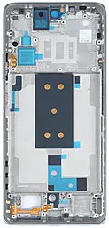 Рамка дисплея Xiaomi Redmi Note 11T Pro / Redmi Note 11T Pro Plus / Poco X4 GT Original Silver