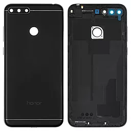 Задняя крышка корпуса Huawei Honor 7A Pro со стеклом камеры Original Black