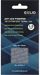 Термопрокладка GELID Solutions GP-Extreme Pad 80x40x1.5mm 2ps (TP-VP01-С) - миниатюра 4