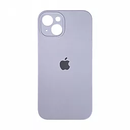 Чехол Silicone Case Full Camera for Apple IPhone 14 Plus lilac cream