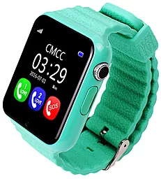 Смарт-часы UWatch V7k Smart Watch Green - фото Смарт-часы UWatch V7k Smart Watch Green