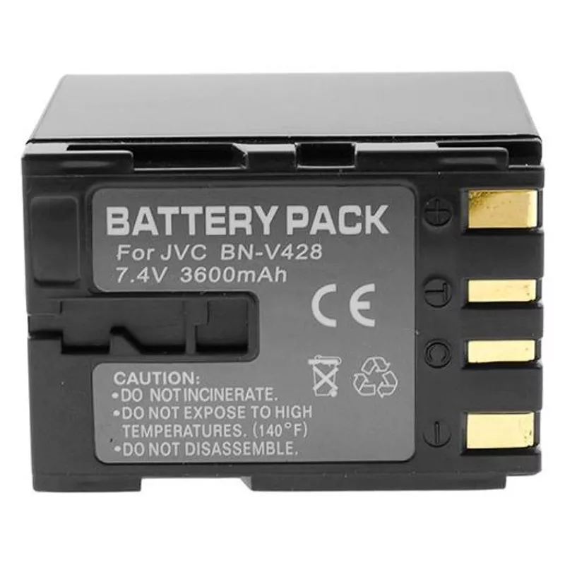 Аккумулятор для видеокамеры JVC BN-V428 (3300 mAh) - фото 1