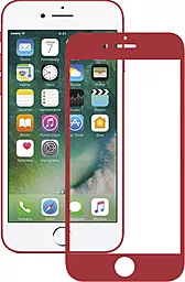 Захисне скло Mocolo 3D Full Cover Tempered Glass iPhone 7 Plus, iPhone 8 Plus Red