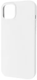 Чохол Wave Full Silicone Cover для Apple iPhone 14 Plus, iPhone 15 Plus White