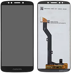 Дисплей Motorola Moto G6 Play (XT1922-1, XT1922-2, XT1922-3, XT1922-4, XT1922-5, XT1922-10) з тачскріном, оригінал, Black