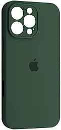 {"ru": "Чехол", "uk": "Чохол"} Silicone Case Full Camera для Apple iPhone 16 Pro Max Pine Green
