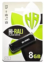 Флешка Hi-Rali Taga 8GB USB 2.0 (HI-8GBTAGBK) Black