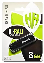 Флешка Hi-Rali Taga 8GB USB 2.0 (HI-8GBTAGBK) Black - фото Флешка Hi-Rali Taga 8GB USB 2.0 (HI-8GBTAGBK) Black