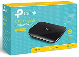 Коммутатор (світч) TP-Link TL-SG1005D - мініатюра 7 Коммутатор (світч) TP-Link TL-SG1005D - мініатюра 7